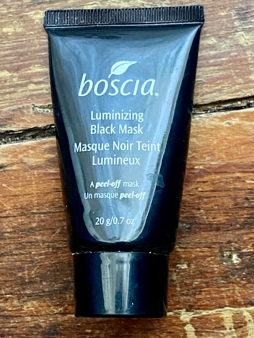 Boscia Luminizing Black Peel-off Mask - 0.7oz Travel Size Mini NEW Sealed